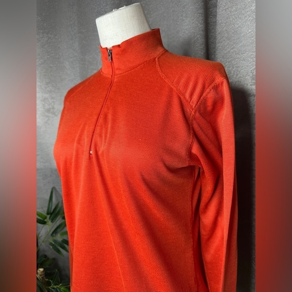 Patagonia Women’s Capilene Half-Zip Sweatshirt Pullover Orange Sz M - Picture 4 of 10